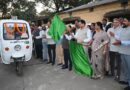 उद्योग मंत्री  देवांगन ने किया स्वच्छता दीदियों को 80 नग ई-रिक्शों का वितरण