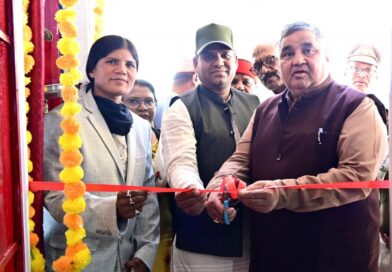 रायपुर: मंत्री राजेश अग्रवाल ने जीपीएम जिले में पुलिस चौंकी कोडगार और सिवनी का विधिवत शुभारंभ किया