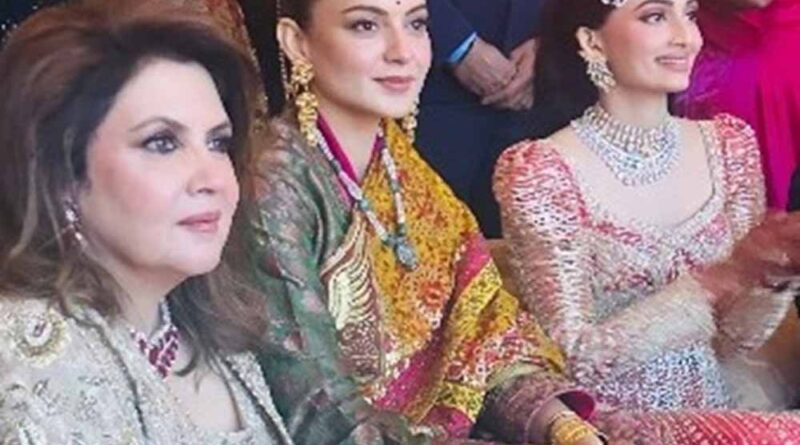 जिंदल की बेटी की शादी बनी पॉलिटिकल-ग्लैम पार्टी, सांसदों और कंगना ने जमकर लगाए ठुमके