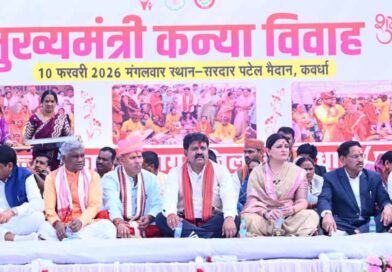 मुख्यमंत्री  विष्णुदेव साय सामुहिक विवाह में वर्चुअल रूप से जुड़कर नव विवाहितों को दिया आशीर्वाद